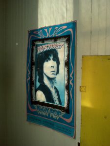 Photo of a Faded Iggy Pop Poster