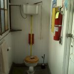 Photo of the Water Closet off the garden in Prieto Studios