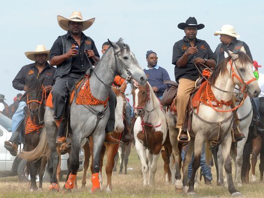 African-American cowboys in Louisiana