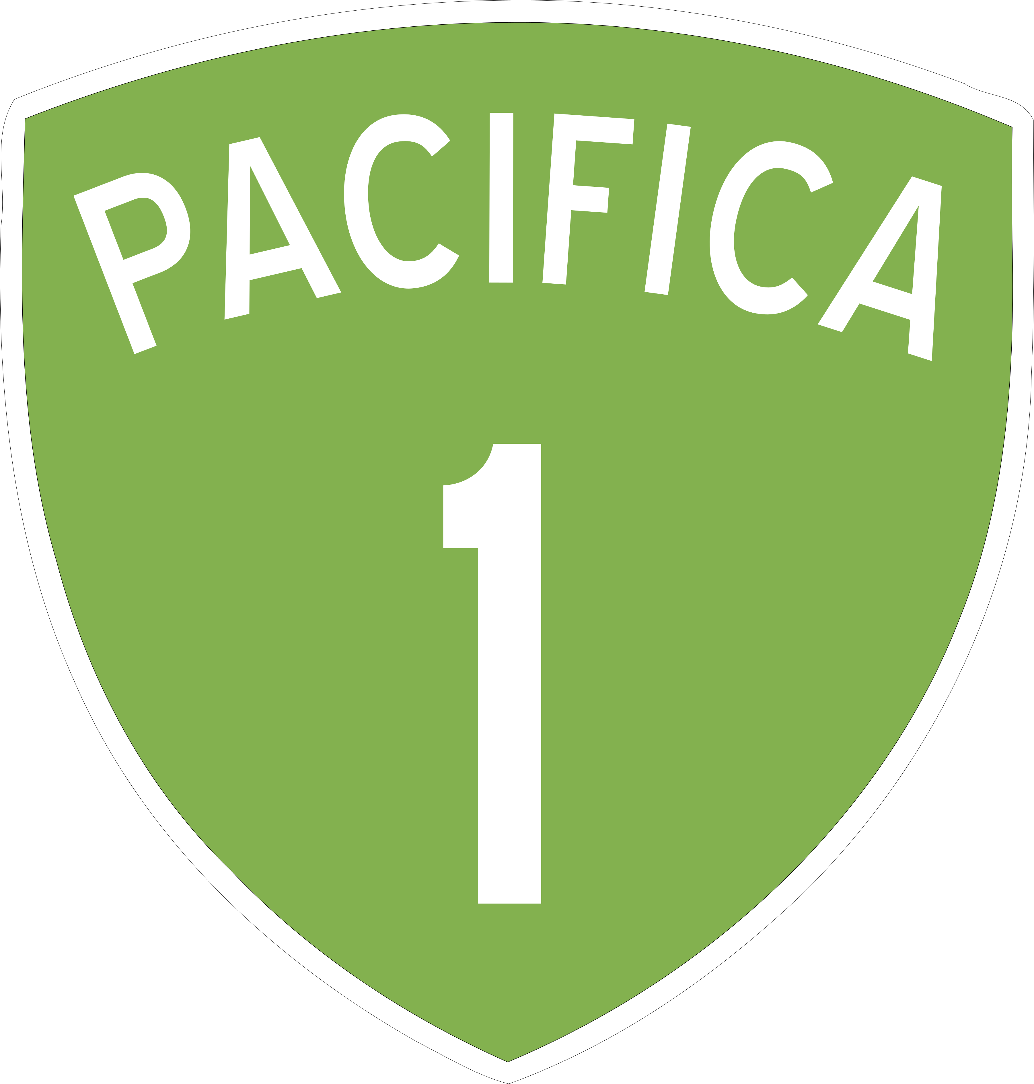 Today's Daily Create: Design your own road sign. Travel in peace from Tierra del Fuego to Invercargill.
