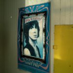 Photo of a Faded Iggy Pop Poster